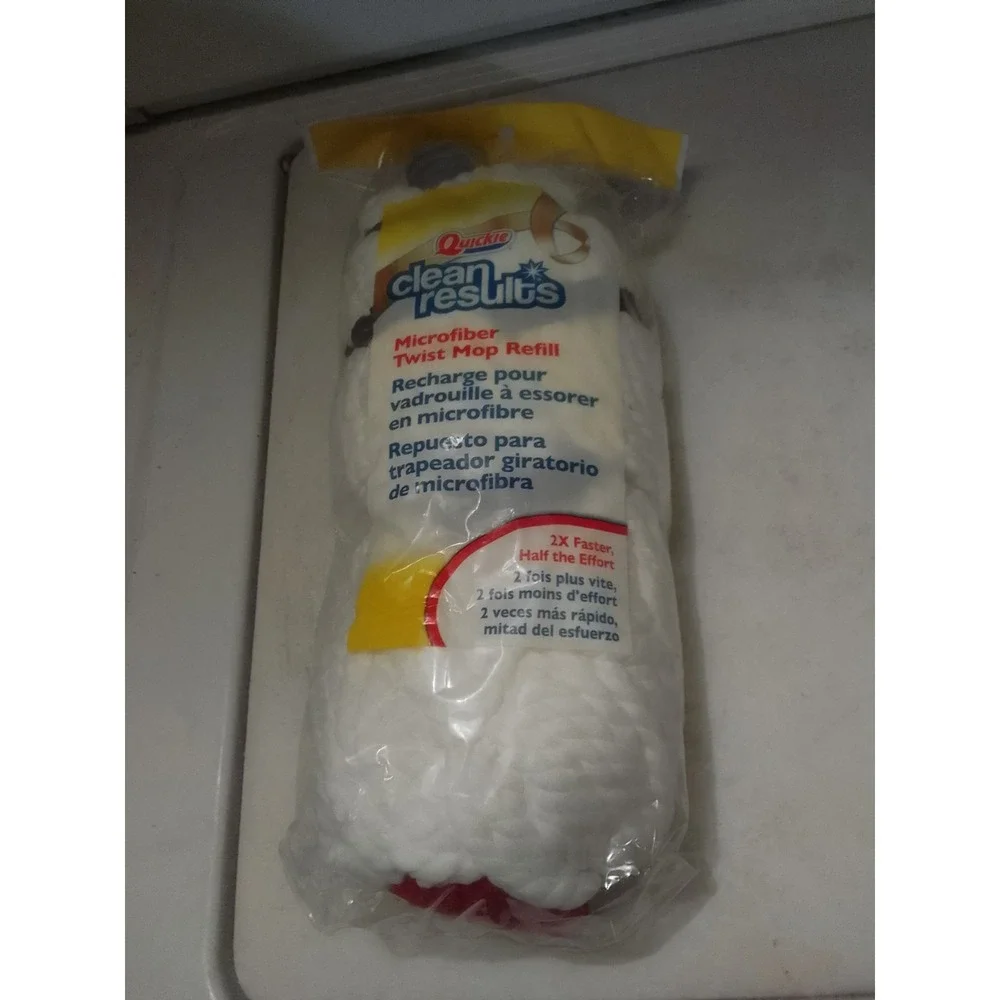 Quickie Clean Results Microfiber Twist Mop Refill #0362MCR Fits 036MCR 035CR NEW